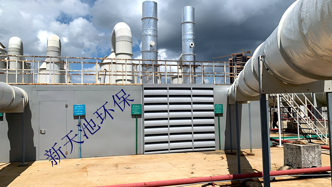 惠州中京電子30臺離心排風機噪音處理