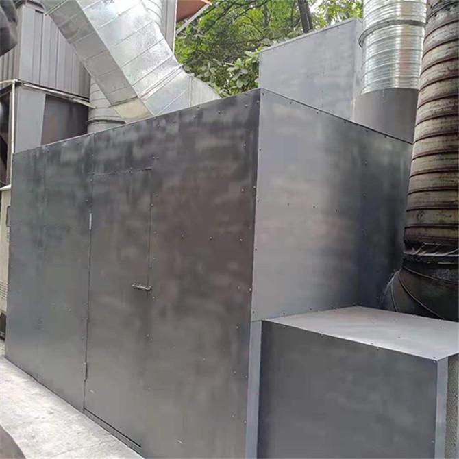 石金科技5臺大型離心風機噪音治理工程