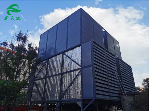 深圳福田區(qū)某學(xué)校冷卻塔降噪治理工程