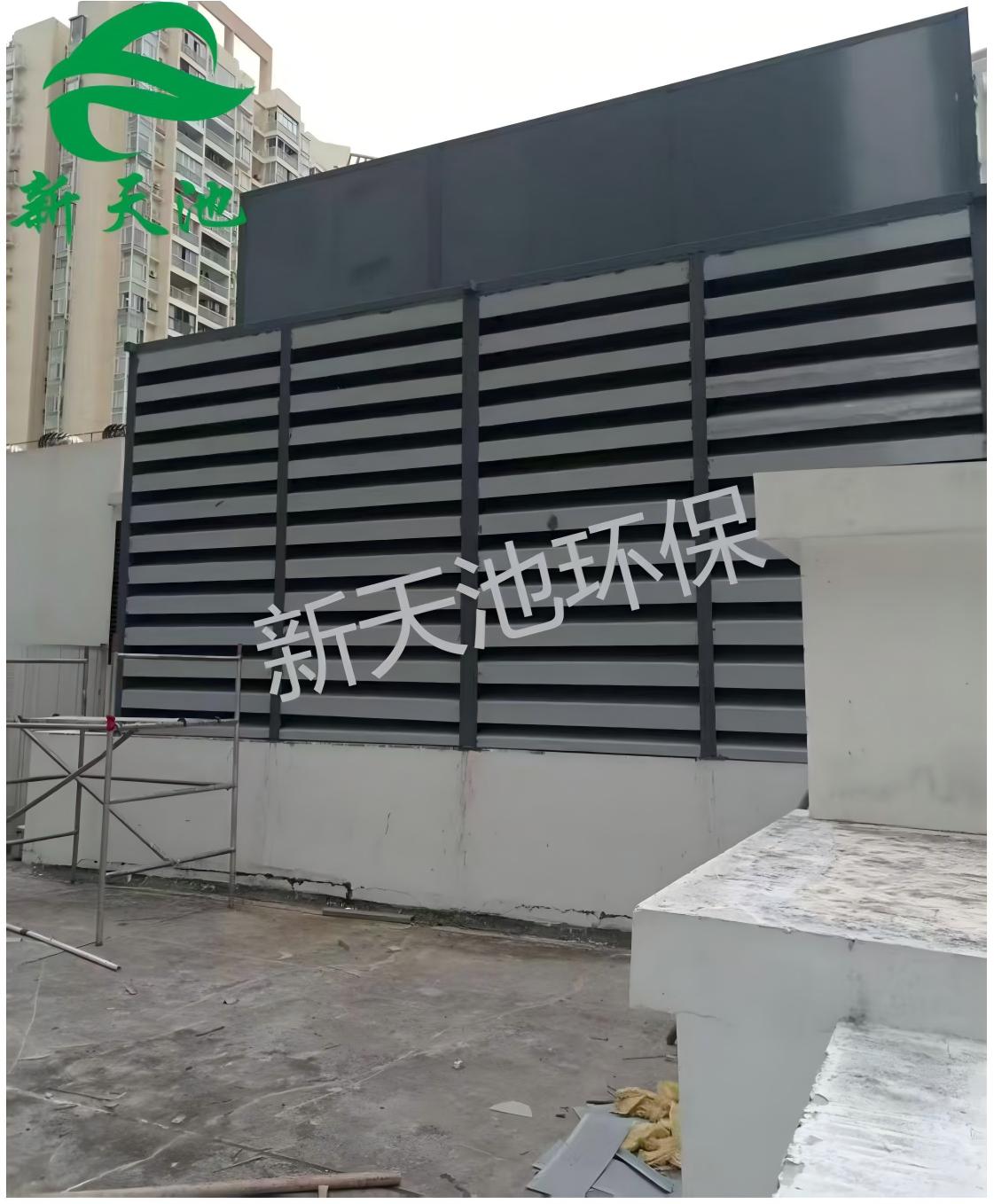 深圳市南山區(qū)某商業(yè)項(xiàng)目冷卻塔噪音治理工程